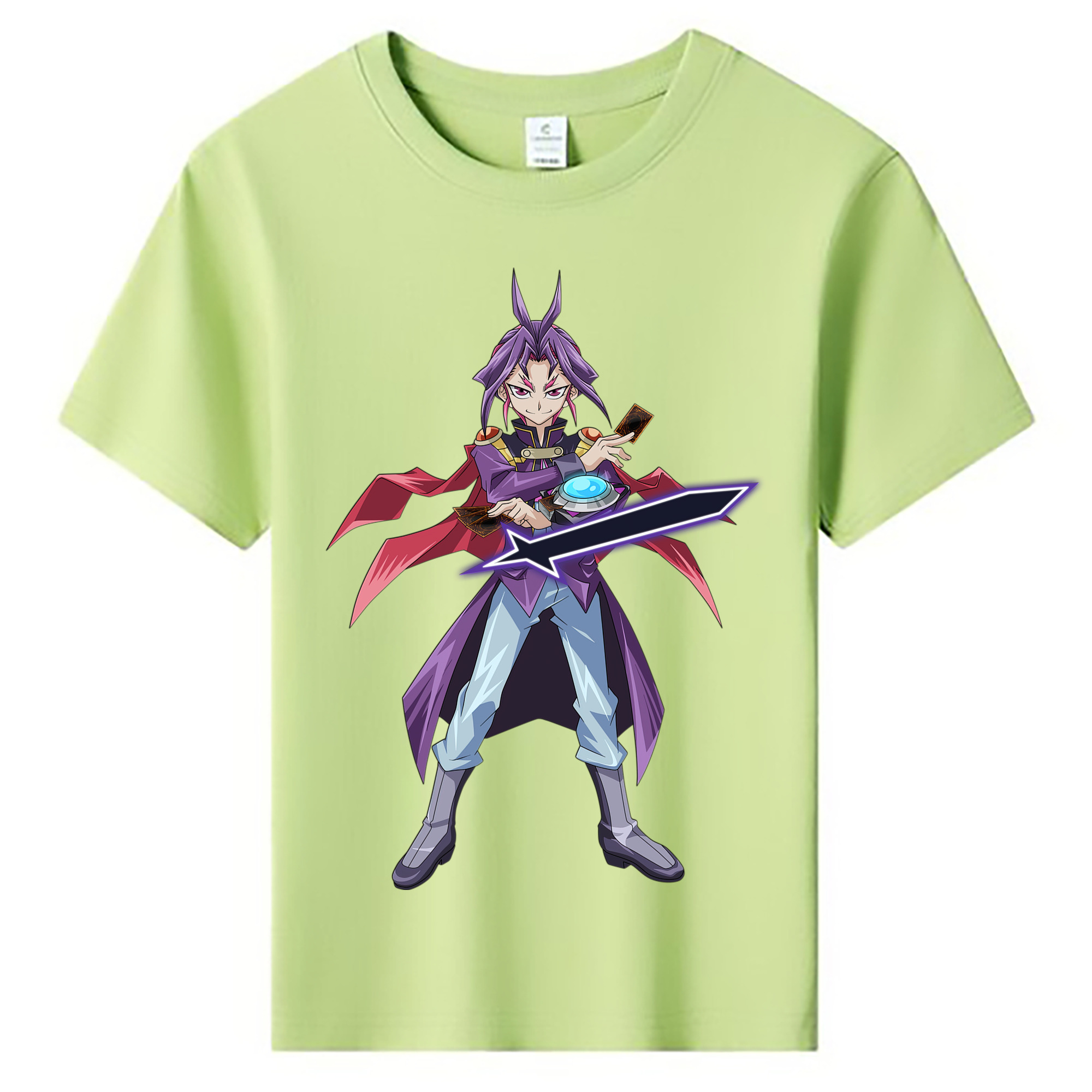 （画像用） 遊☆戯☆王 Yu-Gi-Oh! 綿100％キッズTシャツ（フロントプリント）